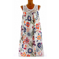 Vestido Floral sin Mangas Elegante para Mujer