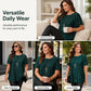 Blusa plisada y favorecedora