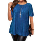 Blusa plisada y favorecedora