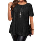 Blusa plisada y favorecedora
