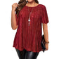 Blusa plisada y favorecedora
