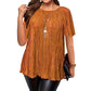 Blusa plisada y favorecedora