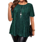 Blusa plisada y favorecedora