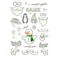 Tatuajes Temporales Luminosos de Halloween para Niños Pegatinas impermeables brillantes de dibujos animados
