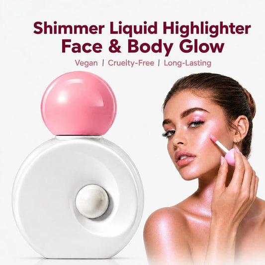 📢¡50% de descuento! ✨Iluminador líquido con pincel de doble cara