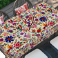 Mantel floral retro