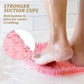 Esponja exfoliante y de masaje para pies y espalda: limpia y masajea los pies