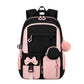 🎀🎒 ¡50% DE DESCUENTO! ⚡Mochila escolar ligera Bowknot mona – ¡Repelente al agua y antirrobo!