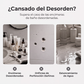 Juego de estanterías de baño sin taladro