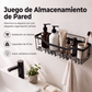 Juego de estanterías de baño sin taladro