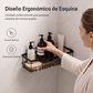 Juego de estanterías de baño sin taladro