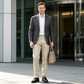 Pantalones casuales ajustados para hombre con cintura elástica