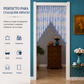 🔥55 % de descuento en productos seleccionados🎉🌸Cortina corta de encaje para puerta con borlas