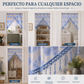 🔥55 % de descuento en productos seleccionados🎉🌸Cortina corta de encaje para puerta con borlas