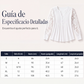 Top casual de manga larga con cuello en V y encaje para mujer