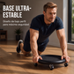 Rueda de disco para abdominales con alfombrilla para las rodillas