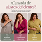 Blusa de mujer talla grande con estampado de cachemira