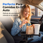 Extensor de portavasos para coche con bandeja