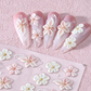 💅 Pegatinas de uñas florales 5D