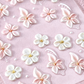💅 Pegatinas de uñas florales 5D