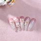 💅 Pegatinas de uñas florales 5D