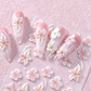 💅 Pegatinas de uñas florales 5D