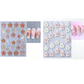💅 Pegatinas de uñas florales 5D
