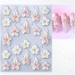 💅 Pegatinas de uñas florales 5D