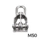 🔧¡Oferta por tiempo limitado 50% de descuento!🛡️ Polea de bloque giratorio de acero inoxidable 304 para elevación de carga pesada 🔩