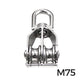 🔧¡Oferta por tiempo limitado 50% de descuento!🛡️ Polea de bloque giratorio de acero inoxidable 304 para elevación de carga pesada 🔩