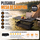 【🏕️Oferta limitada – ¡50% DE DESCUENTO!】 🪑 Mesa de camping portátil – Plegable, estable y de montaje rápido – Ideal para camping, picnic y playa ☀️