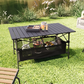 【🏕️Oferta limitada – ¡50% DE DESCUENTO!】 🪑 Mesa de camping portátil – Plegable, estable y de montaje rápido – Ideal para camping, picnic y playa ☀️