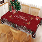 Mantel Navideño Festivo Clásico – Diseños Navideños, Resistente a Derrames y Fácil de Limpiar