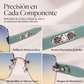 Gafas de sol cuadradas sin montura para mujer