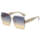 Gafas de sol cuadradas sin montura para mujer