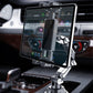🚗 Desde coche de alquiler hasta SUV familiar: el soporte plegable para tabletas encaja con la mayoría de los portavasos. Ángulo ajustable