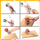 🍋¡AHORA CON UN 50 % DE DESCUENTO! Herramienta de corte «Creative Kitchen Slice», cortador manual de aleación de aluminio apto para uso alimentario, soporte para cortar rápidamente limones, tomates, cebollas y frutas y verduras blanda