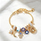 Pulsera de Amuleto Sol Celestial Luna