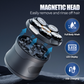 📢📢 ¡40% DE DESCUENTO! ⏰ Rasuradora Eléctrica Magnética de 6 Cuchillas, Impermeable IPX7 para Cabeza y Barba 🌊