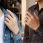 Anillo Ovalado Geométrico con Detalles de Circonia