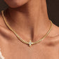 🌸 Elegante collar colgante de flores de acero inoxidable – Joyería floral delicada recubierta de PVD en oro 18k