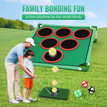 Set portátil de juego de golf para niños