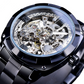 ⌚ ¡50% DE DESCUENTO AHORA! 🔧 Reloj Automático Esqueleto – Movimiento Visible, Estilo Dorado y Cuerda Automática – Para Negocios y Noche ✨