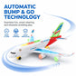 ✈️ ¡Mira cómo se eleva! – Avión modelo eléctrico con sonido realista del motor y LEDs intermitentes. 50% de descuento