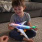 ✈️ ¡Mira cómo se eleva! – Avión modelo eléctrico con sonido realista del motor y LEDs intermitentes. 50% de descuento