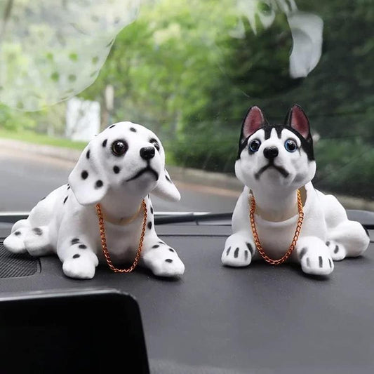 🎉 ¡Rebajas 2026 — Más de 12.000 vendidas! 🐶 Bonito perro Bobblehead – asiente en cada curva – 10 razas, peluche suave, cadena dorada – saca sonrisas a cada trayectoria 🚗