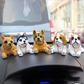 🎉 ¡Rebajas 2026 — Más de 12.000 vendidas! 🐶 Bonito perro Bobblehead – asiente en cada curva – 10 razas, peluche suave, cadena dorada – saca sonrisas a cada trayectoria 🚗