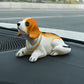🎉 ¡Rebajas 2026 — Más de 12.000 vendidas! 🐶 Bonito perro Bobblehead – asiente en cada curva – 10 razas, peluche suave, cadena dorada – saca sonrisas a cada trayectoria 🚗