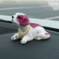 🎉 ¡Rebajas 2026 — Más de 12.000 vendidas! 🐶 Bonito perro Bobblehead – asiente en cada curva – 10 razas, peluche suave, cadena dorada – saca sonrisas a cada trayectoria 🚗