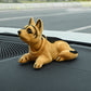 🎉 ¡Rebajas 2026 — Más de 12.000 vendidas! 🐶 Bonito perro Bobblehead – asiente en cada curva – 10 razas, peluche suave, cadena dorada – saca sonrisas a cada trayectoria 🚗